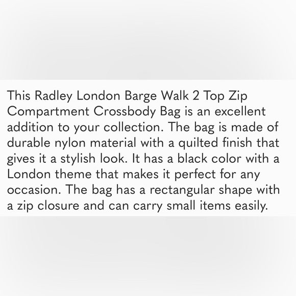 RADLEY LONDON Crossbody - Picture 9 of 10